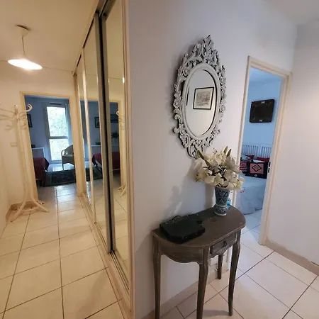 Vue Mer Dans Avec Piscine, 2 Chambres, Climatisation, Wifi Lejlighed *